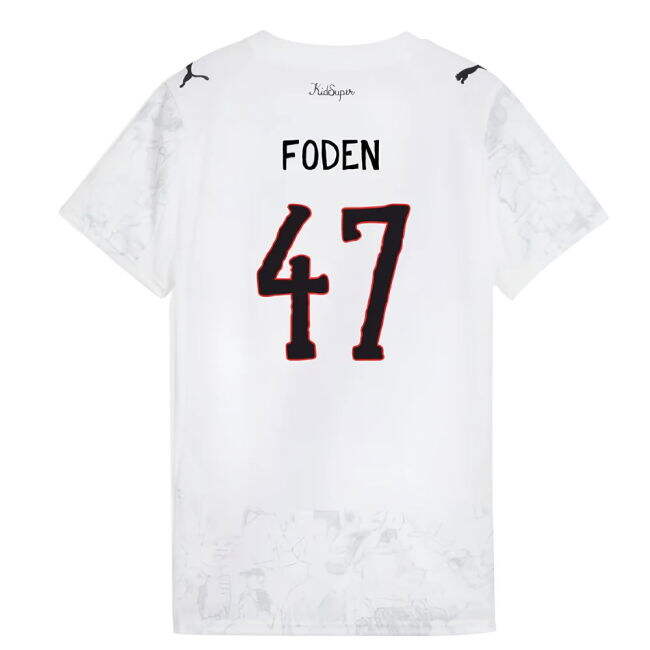 2025-20 Manchester City Home Soccer Jersey Foden #47 M Women S Kids