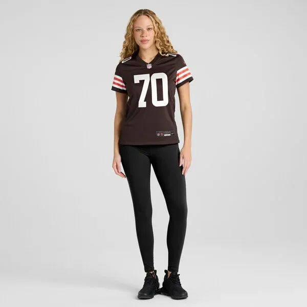 None Zak Zinter Game Jersey - Brown | NFL Player Jersey | NFL Football
