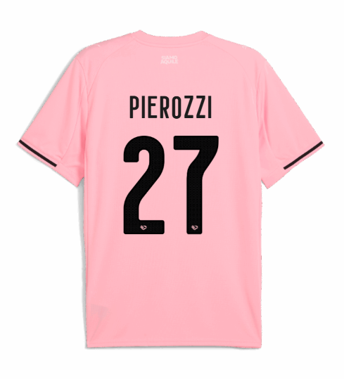 Palermo's 25-26 Home PIEROZZI 27 Jersey
