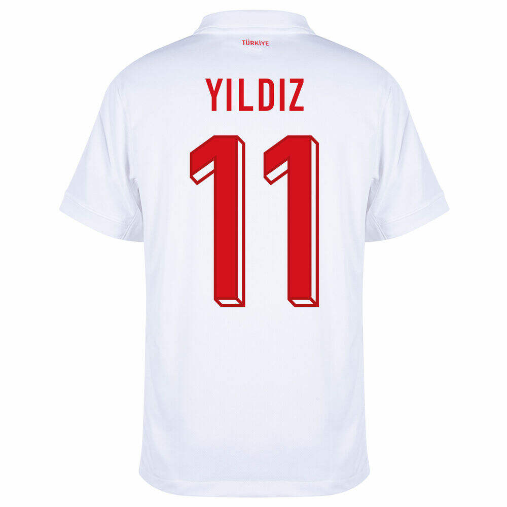 Türkiye Home Soccer Shirt 2024-2025 Season Yildiz