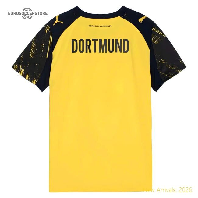 Supporter 2025-2026 Borussia Dortmund Home Shirt (Kids)