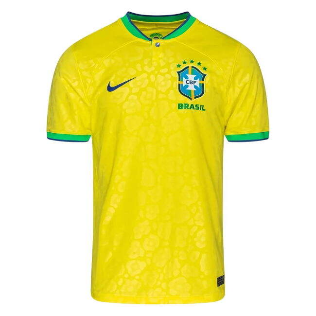 2022-2023 Home Shirt by Brazil (Men