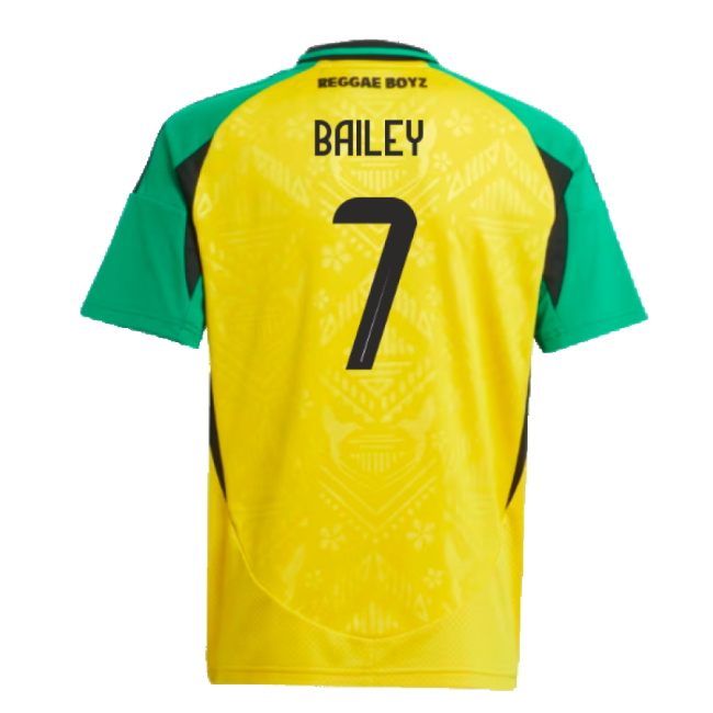 2024-2025 Jamaica Home Shirt (Kids) (Bailey 7)