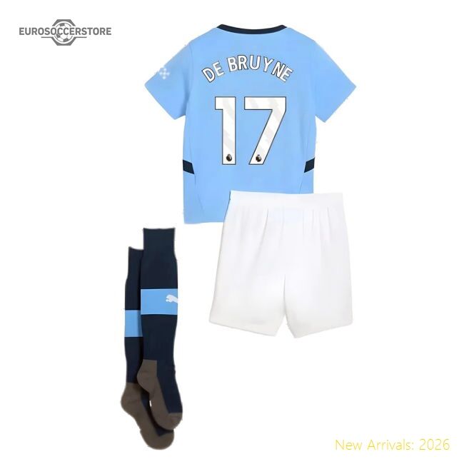 2024-2025 Premier League Premier League Home Official Jersey De Bruyne