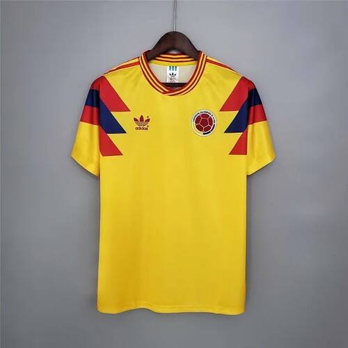 1990 Colombia Authentic Jersey Retro World Cup - Modern Player
