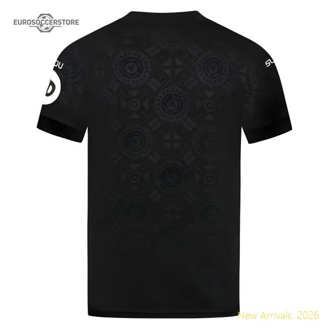 Premium 2025-2026 Wolves Goalkeeper Home Shirt (black) - Premium