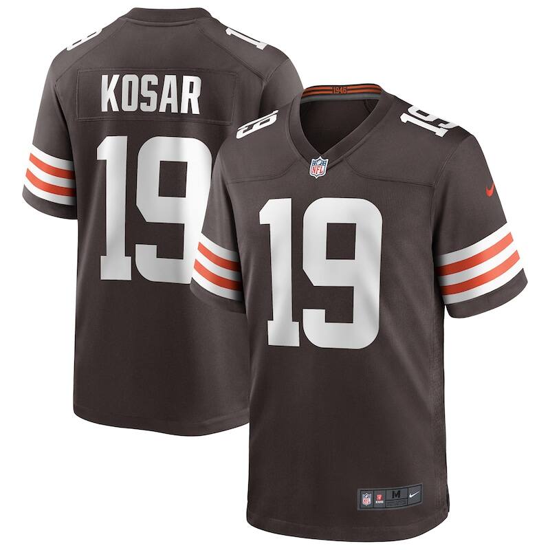None Bernie Kosar Cleveland Browns Budget-Friendly Game Jersey