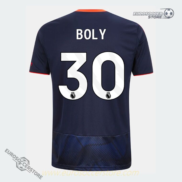Nottingham Forest 25-26 Third Jersey with BOLY 30 Third Edition