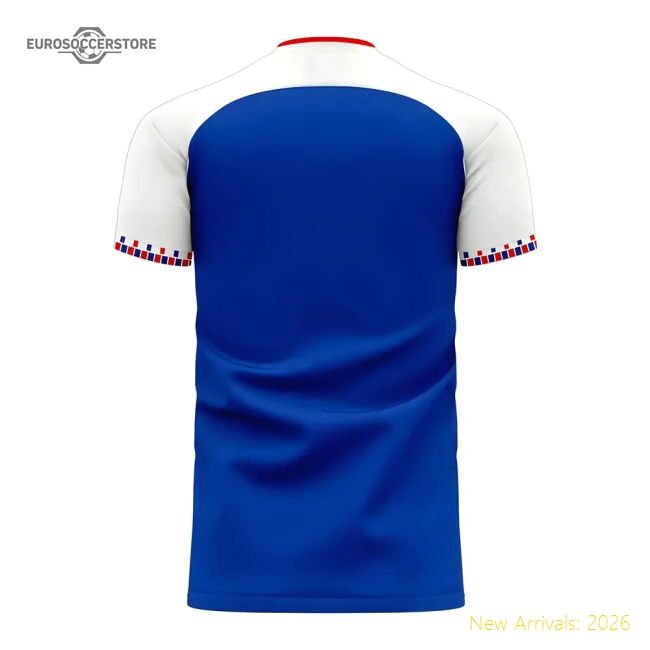 Authentic European Team 2025-2026 Home Short Sleeve Jersey