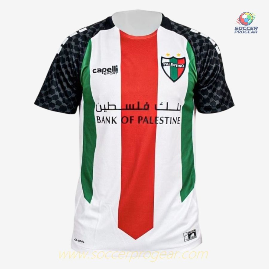 Palestine Home Football Shirt Kids CL 2025 Season 2026