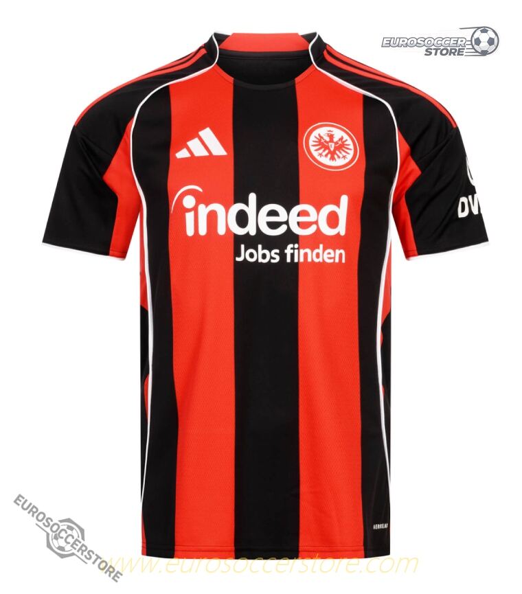 Eintracht Frankfurt's 25-26 Season Home Football Jersey