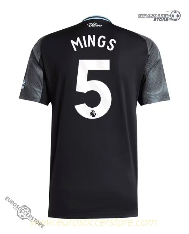 Aston Villa 25-26 Away Jersey MINGS Number 5