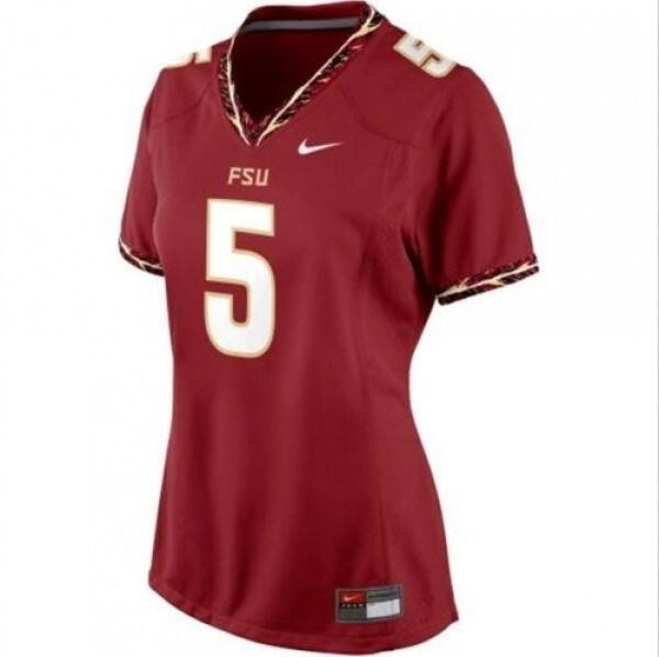 Nike Florida State Seminoles Jameis Winston #5 Women Red Premium