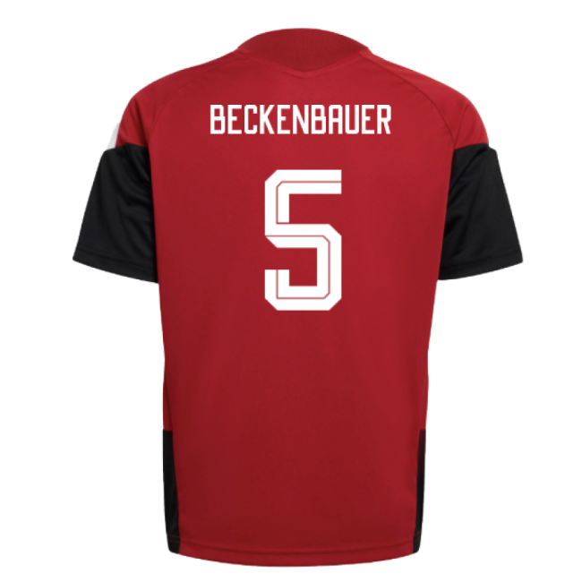 Beckenbauer 5 Germany Soccer Team Fan Shirt - Kids Version