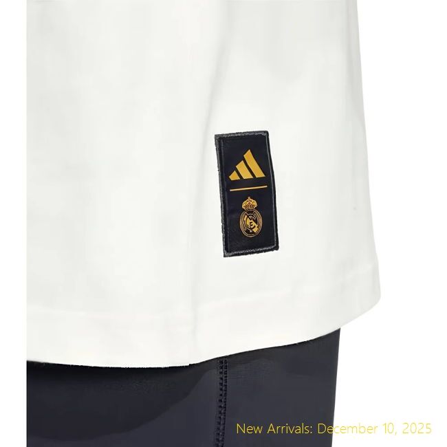 Performance 2024-2025 RM Real Madrid UCL Heavy Cotton Tee (Off White)