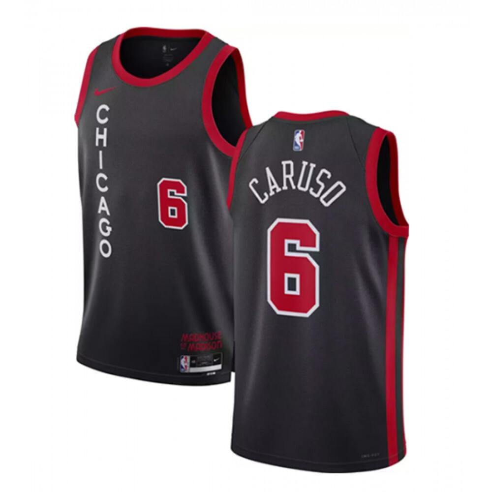 Chicago Bulls 6 Jersey Black City Edition - Basketball Fan Gear