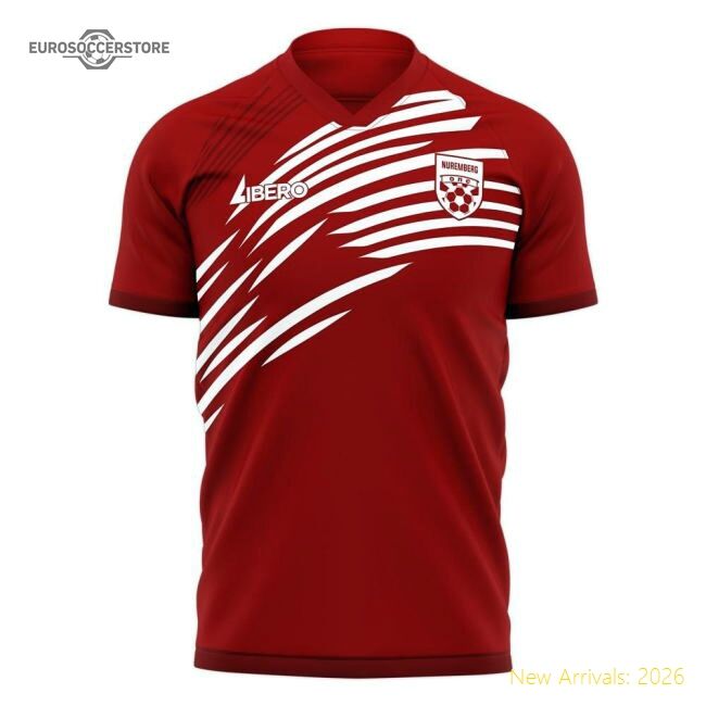 Nurnberg 2025-2026 Home Concept Football Kit (libero) - Premium Collection