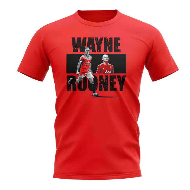 Wayne Rooney Player Collage football T-Shirt
