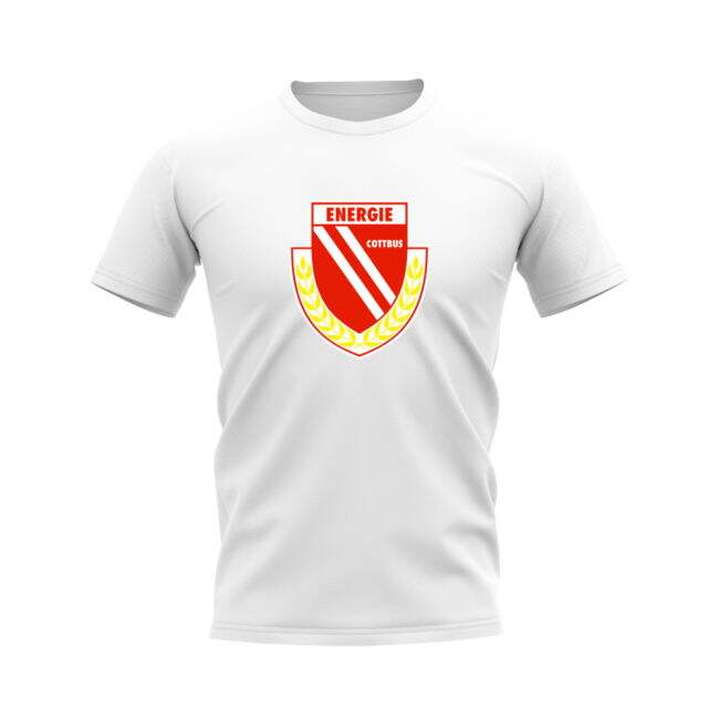 Energie Cottbus Badge T-shirt (White)