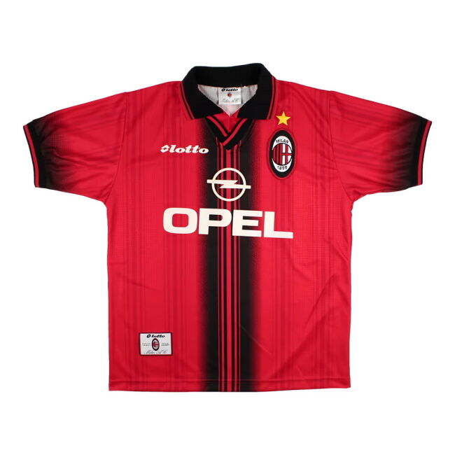 Ac Milan (acm) Shirt - Breathable Material - Match Day