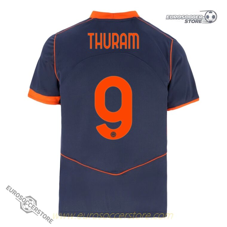 Inter Milan 25-26 Third Version THURAM 9 Football Jersey