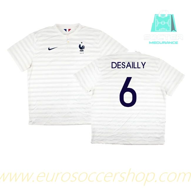 France Away Football Shirt (Desailly 6)