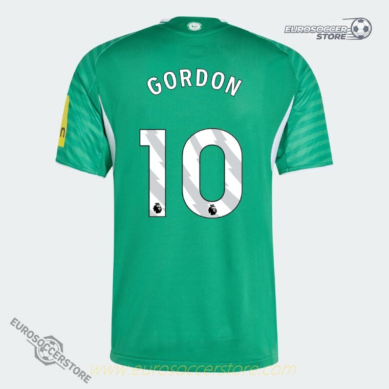 Newcastle United 25-26 Away GORDON 10 Jersey (Player Version)