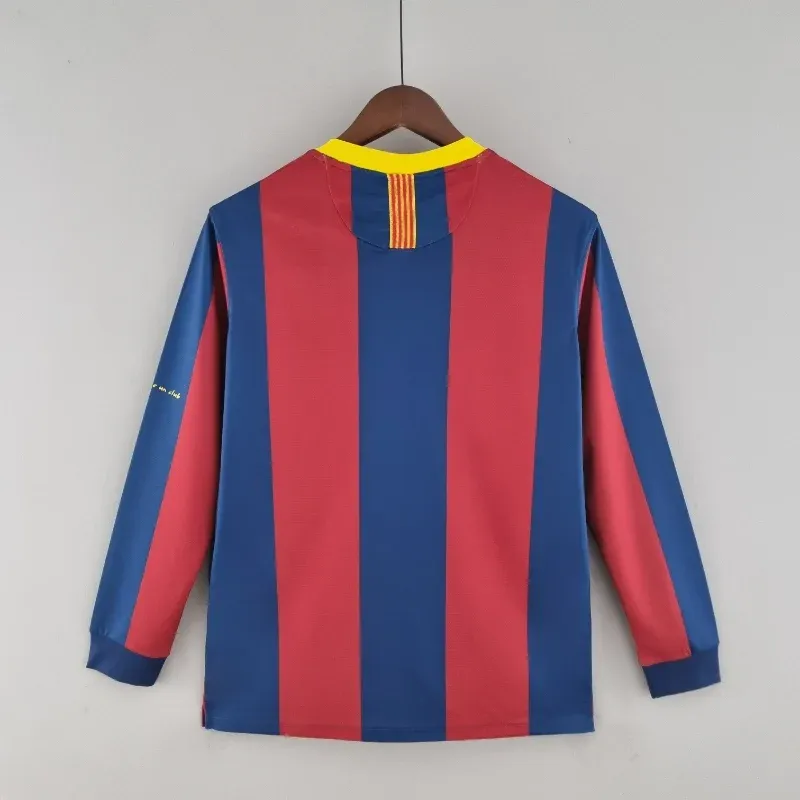 2010-2011 Barcelona Long Sleeve League retro kit