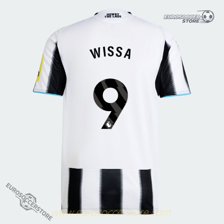 Newcastle United 25-26 Home WISSA 9 Football Jersey (Player's Edition)