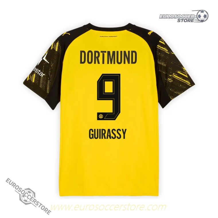 GUIRASSY 9 Borussia Dortmund 25-26 Home Jersey