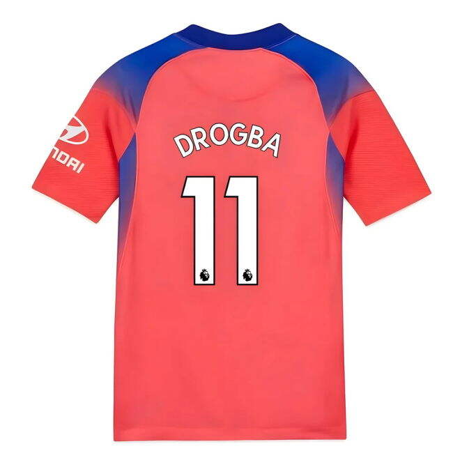 Kids 2020-2021 Chelsea Club Third Shirt (DROGBA 11)