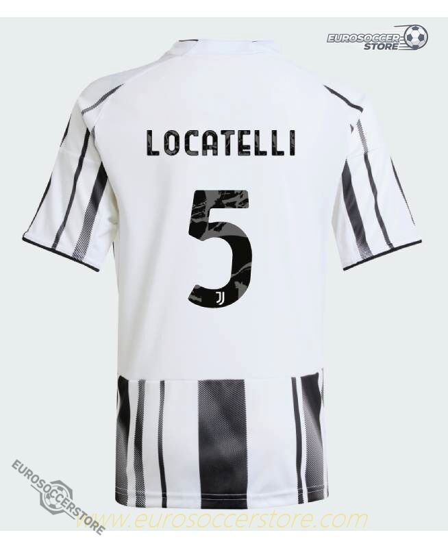 LOCATELLI 5 Juventus Home Jersey with Jeep Sponsor for the 25-26 Season