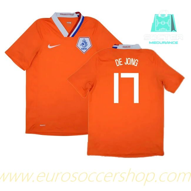 Holland Home Shirt FIFA Approved (De Jong 17)