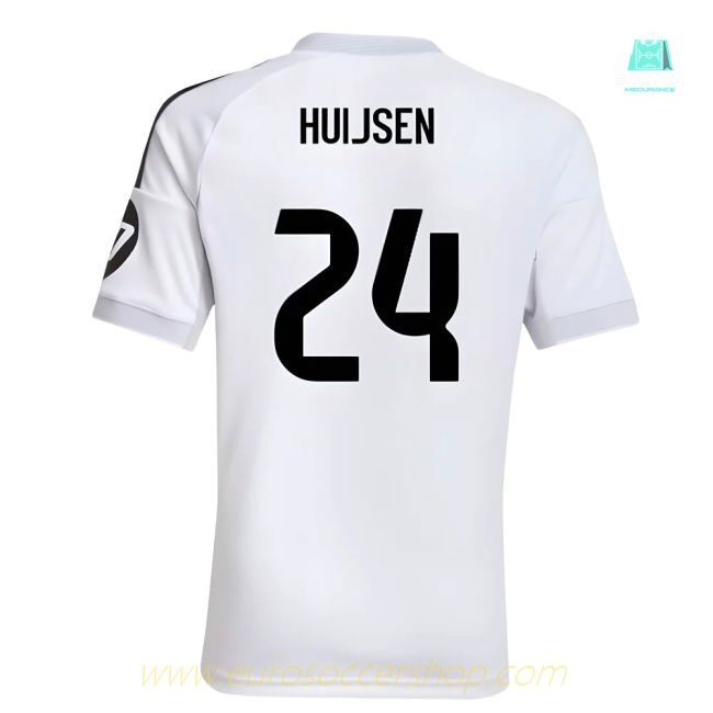 2025-2026 Real Madrid Home Shirt (Kids) (Huijsen 24)