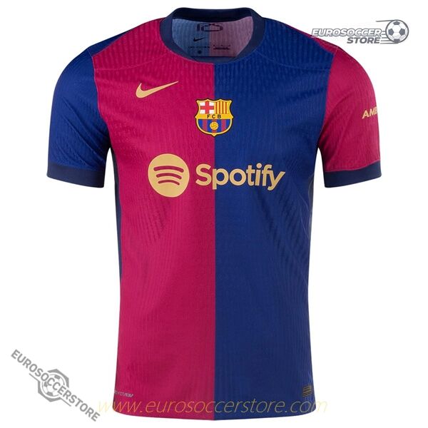 Barcelona's 24-25 Home Jersey in the Player Version