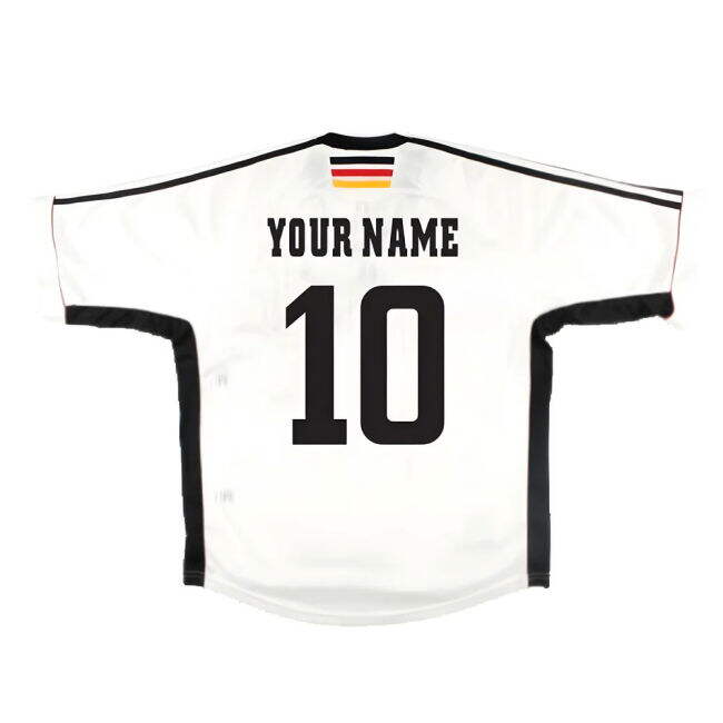 Germany 1998-00 Home Shirt ((Very Good) L) (Your Name)