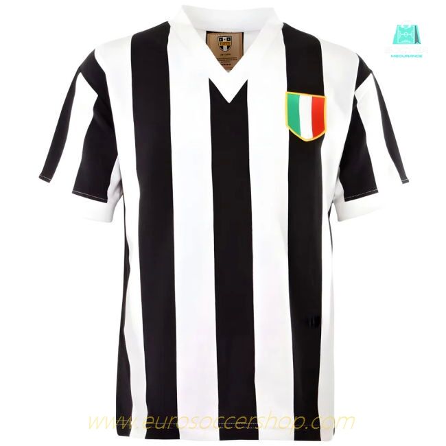 Juventus 1960 V Neck Retro Football Shirt