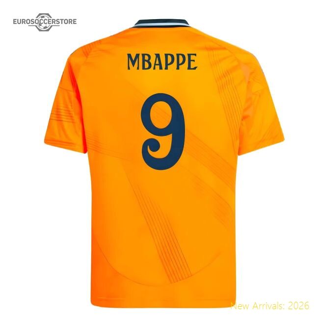 Pro-level Away Real Madrid Mbappe Jersey 2024-2025 Flexible