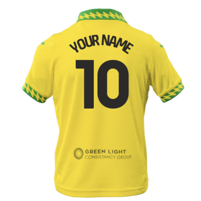 2025-2026 Norwich City Home Shirt - Kids (Your Name) - fan gear