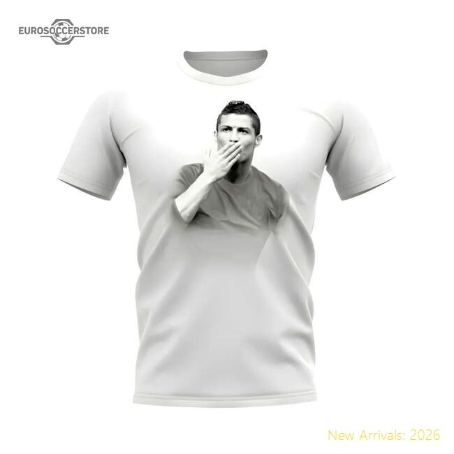 Official Cristiano Ronaldo Legend T-shirt (white) - Premium Quality