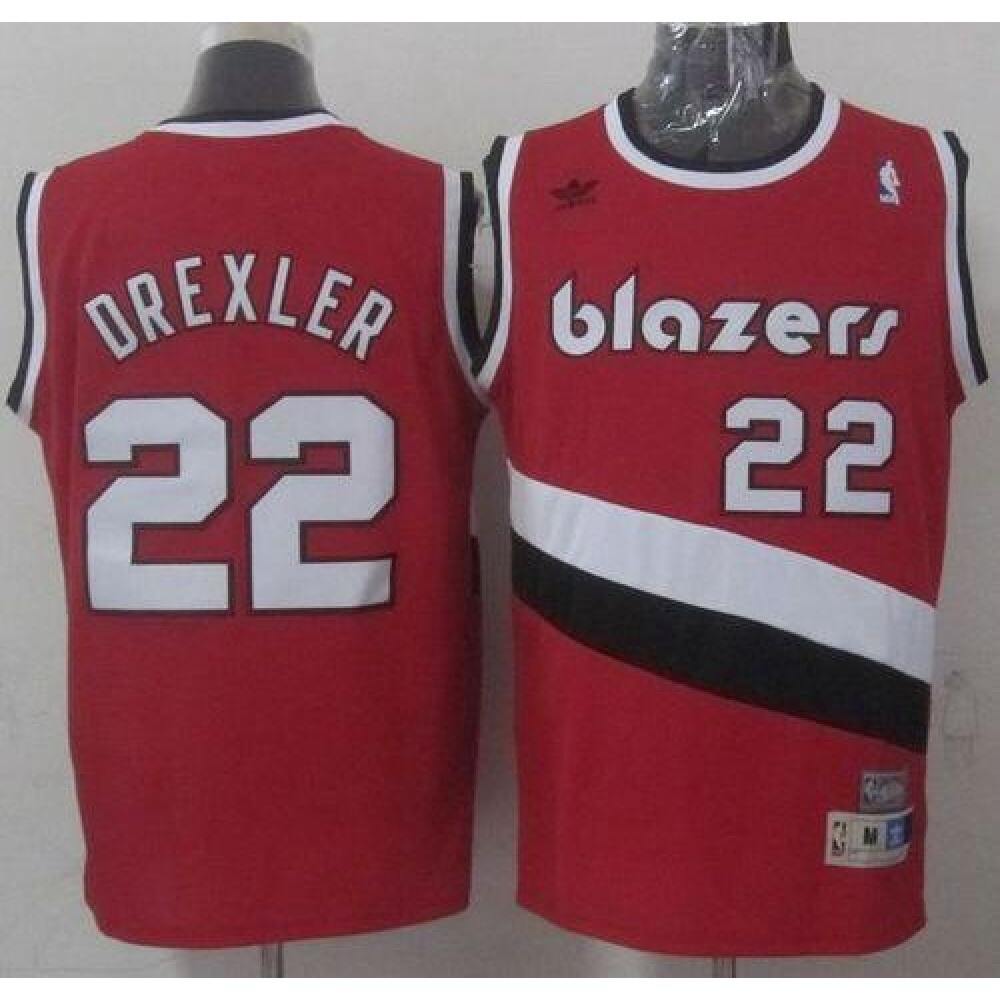 Collector's Item High-Quality Men's Blazers #22 Clyde Red Basketball Jersey