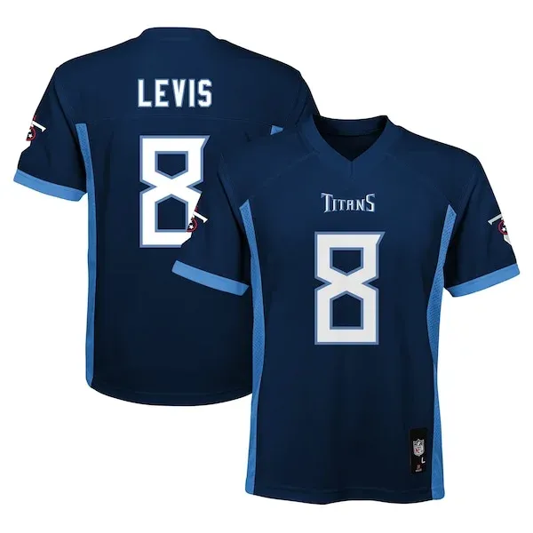 None Will Levis Replica Jersey - Navy | NFL Player Jersey | NFL Footba