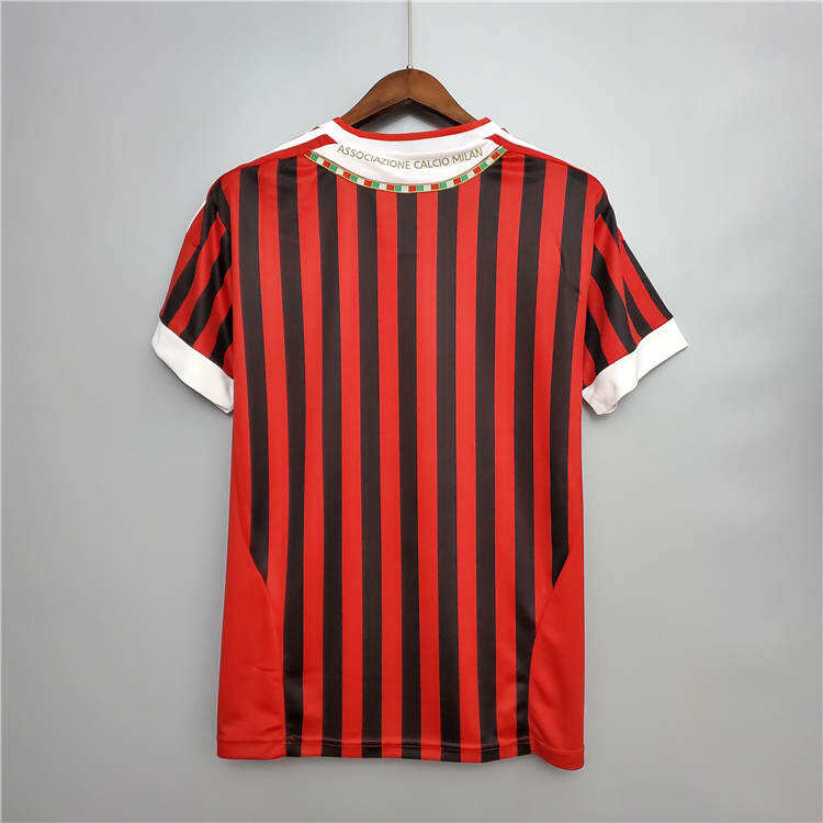 Licensed AC Milan 1112 Retro Home Shirt - Official Replica 8864