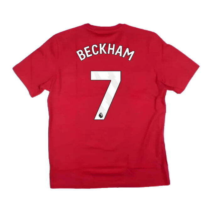 football shirt 2024-2025 Man Utd DNA Graphic Tee (Red) (Beckham 7)