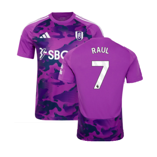 Fulham Club Fashionable Third Game Jersey (Raul 7)
