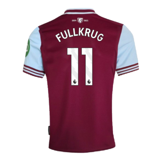 Best Value Limited Edition 2024-2025 WHU Home Genuine Fullkrug 11#173