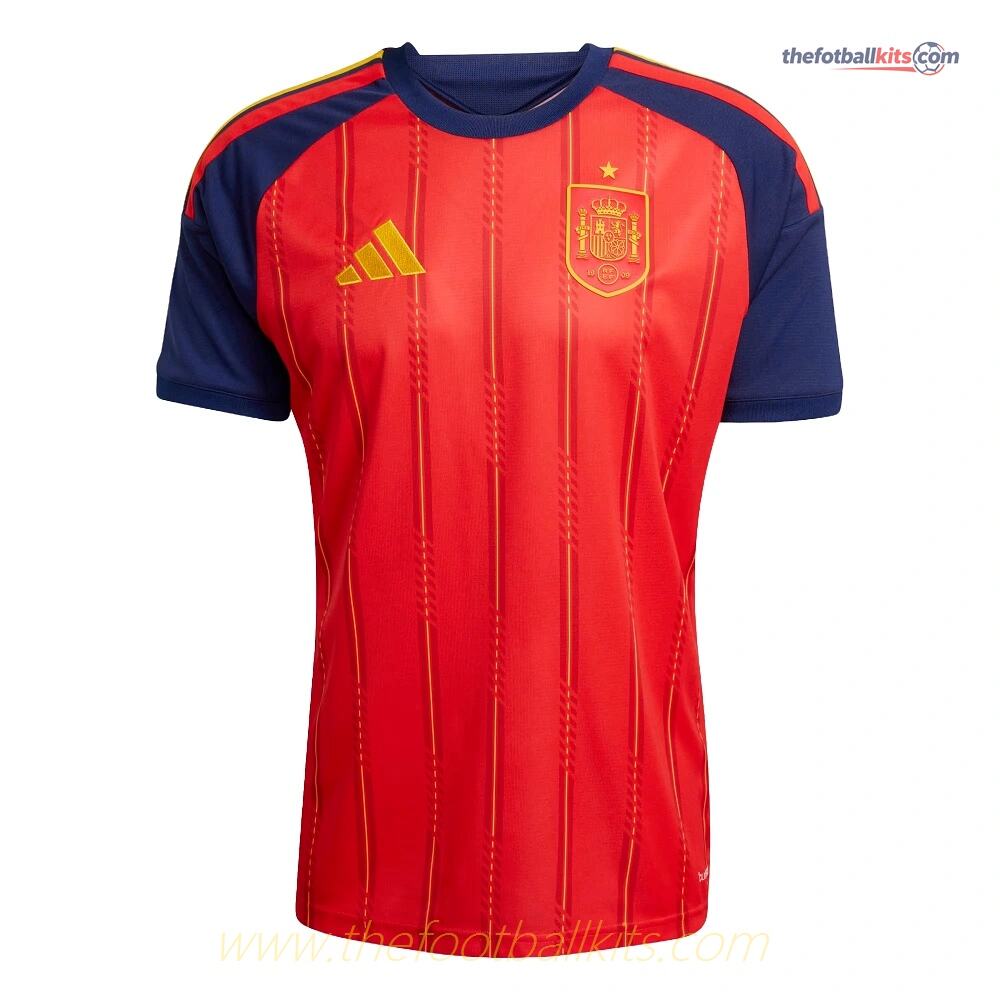 Official Spain Home Football Shirt 2026 World Cup