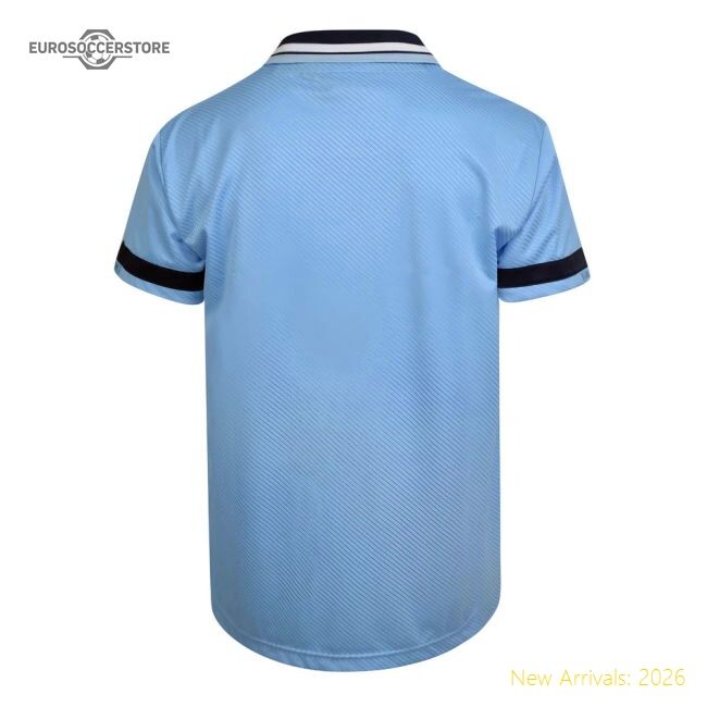 Authentic Score Draw Manchester City 1994 Retro Football Shirt