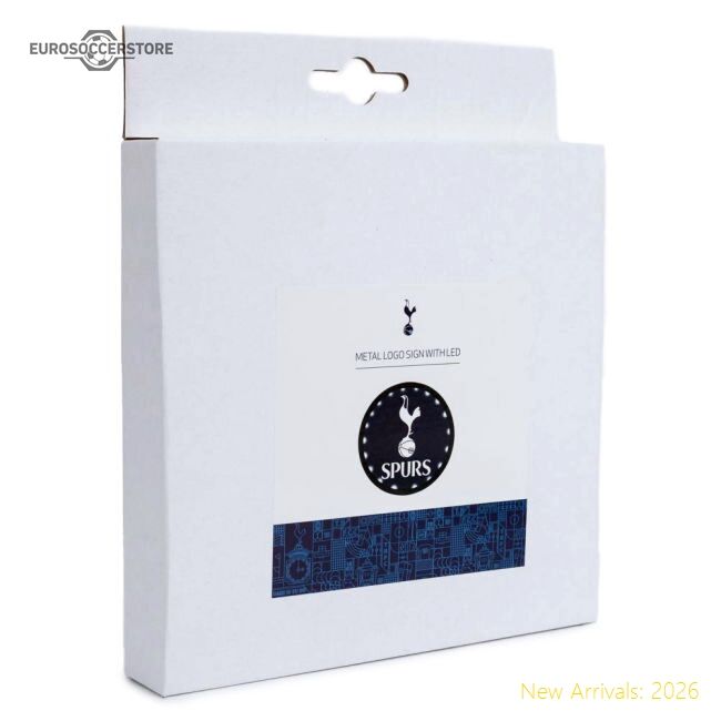 Authentic Tottenham Hotspur Fc Metal Led Logo Sign - Premium Quality