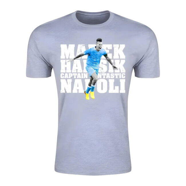 Marek Hamsik Captain Fantastic T-Shirt (Grey)